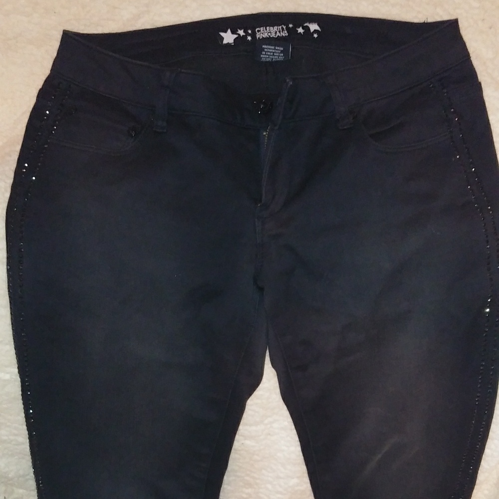 Celebrity pink jeans